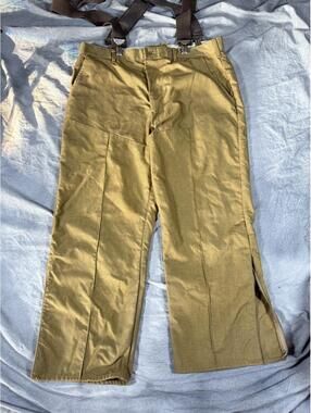 Vintage 80s Bob Allen Made in USA Tan Field Pants, Des Moines made, 40x29
